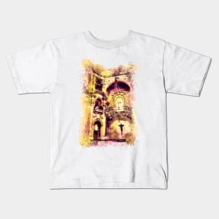 Praga art #praga #prague Kids T-Shirt